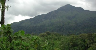 Mount Kahuzi in Congo