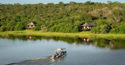 Lake Rwanyakazinga in Akagera National Park