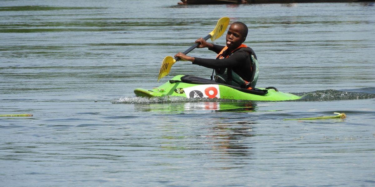 Kayaking in Uganda