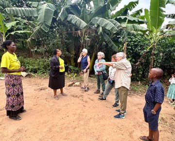 communicate with locals on a Uganda safari